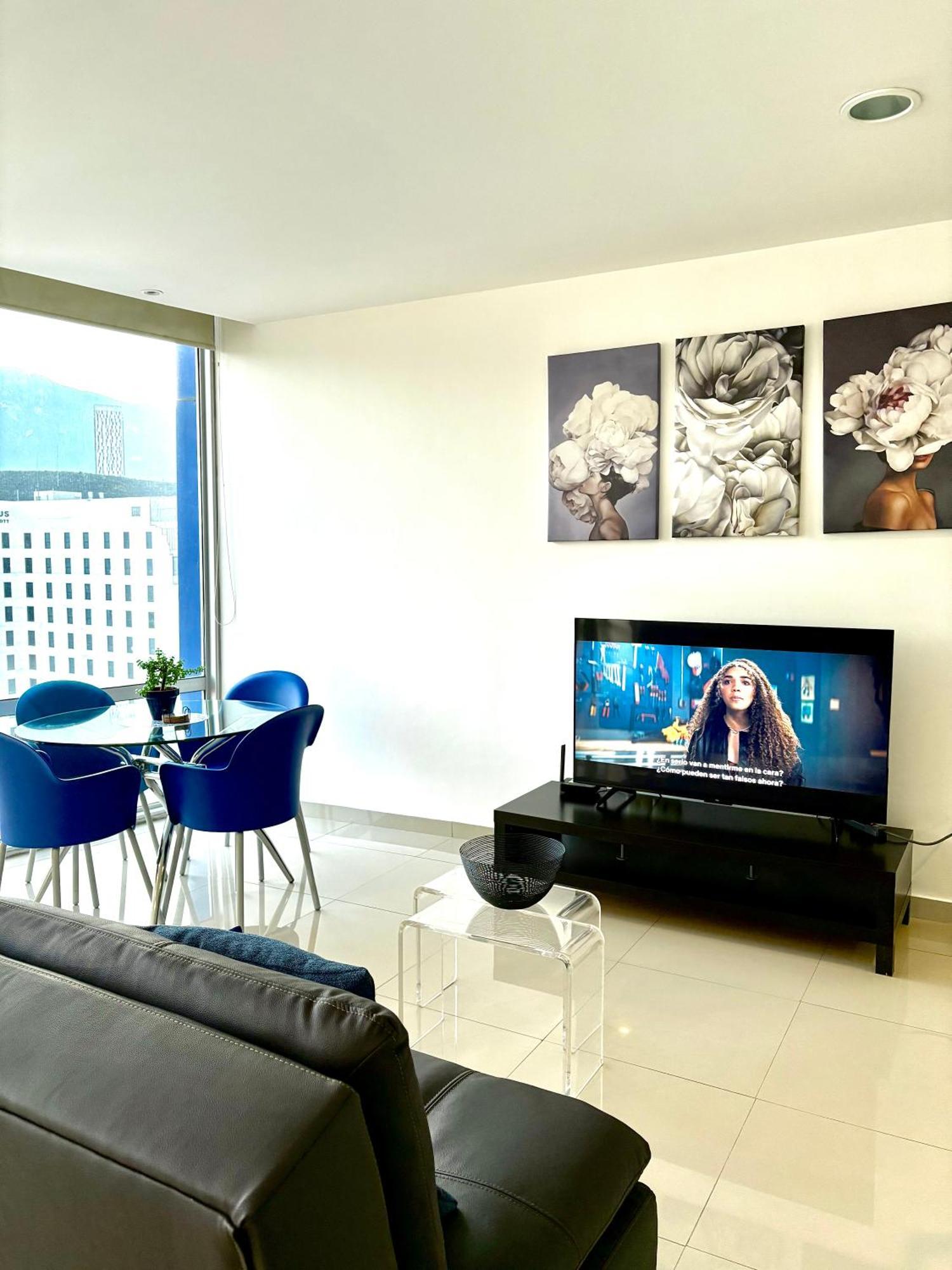 Apartamento Loft Con Vista A Montanas A 5 Minutos De San Pedro Monterrey
