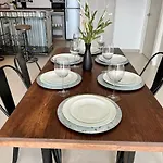 Industrial Stylish 3-Br. Apartment & City Views In Front Of Parque Fundidora & Arena Mty