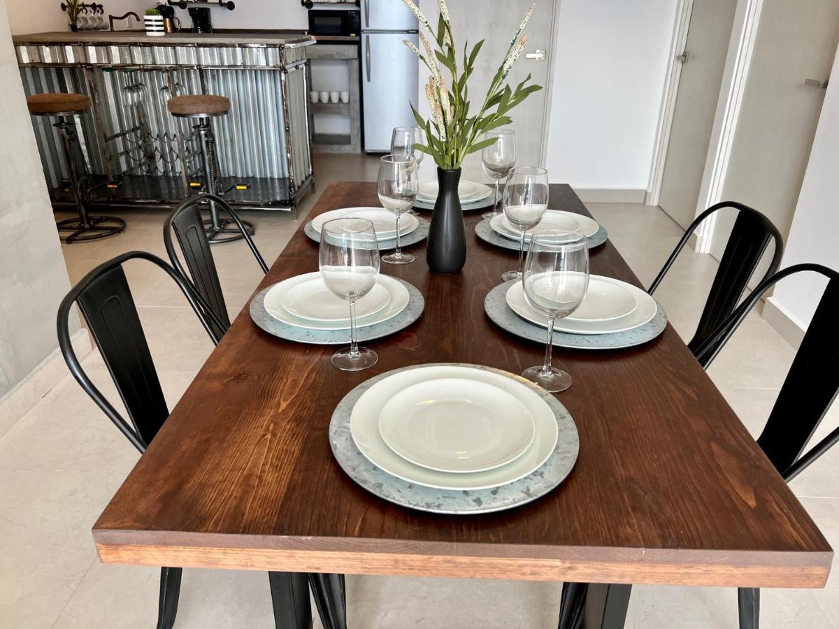 Industrial Stylish 3-br. & Views In Front Of Parque Fundidora & Arena Mty Apartamento *