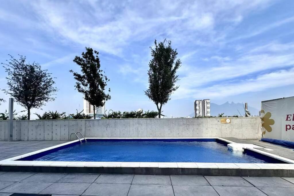 Apartamento Depa Con Alberca Y Jardin A 5 Min De San Pedro Monterrey