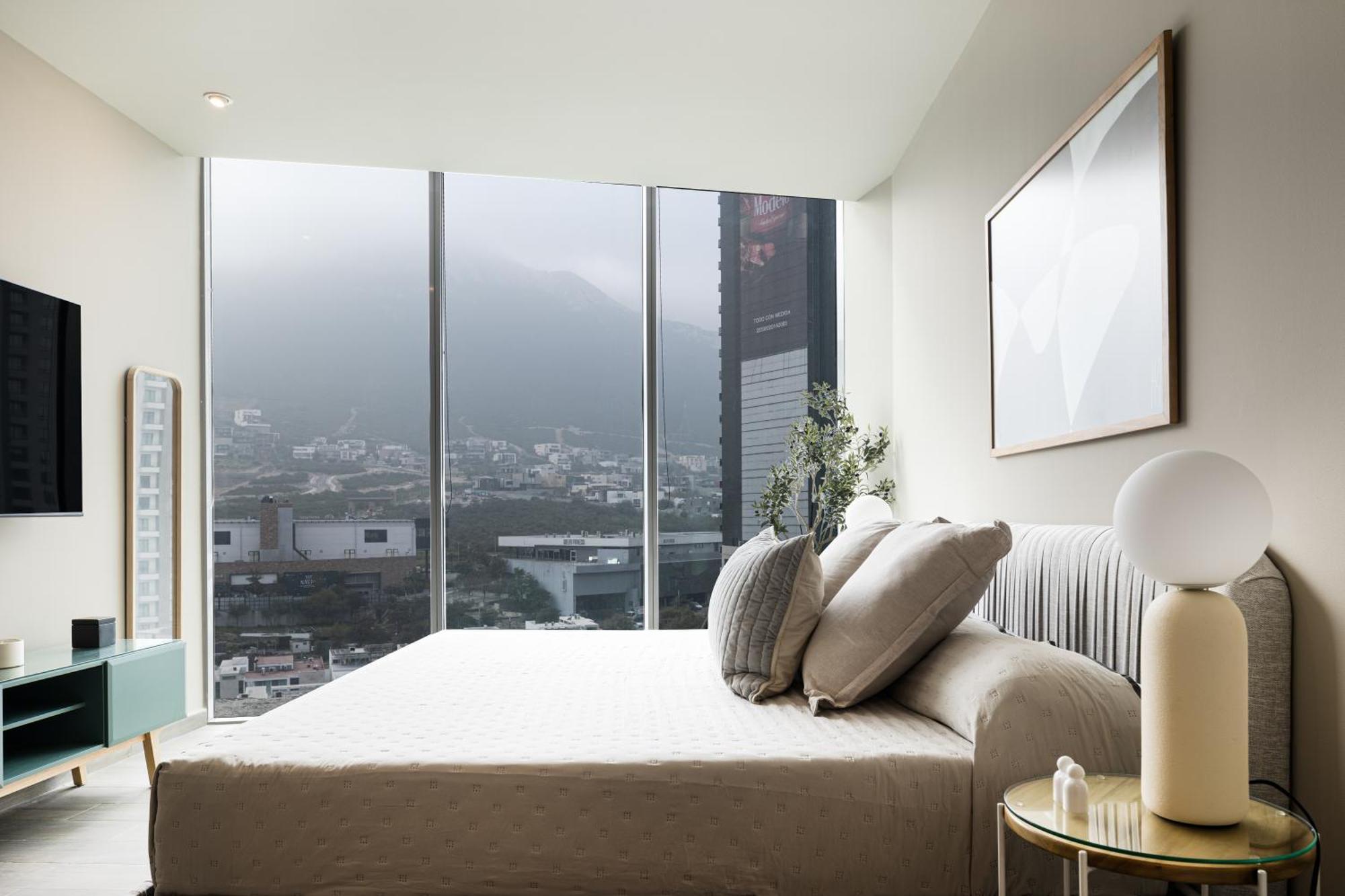 Apartamento Modern With Pool And Mountain Views Monterrey