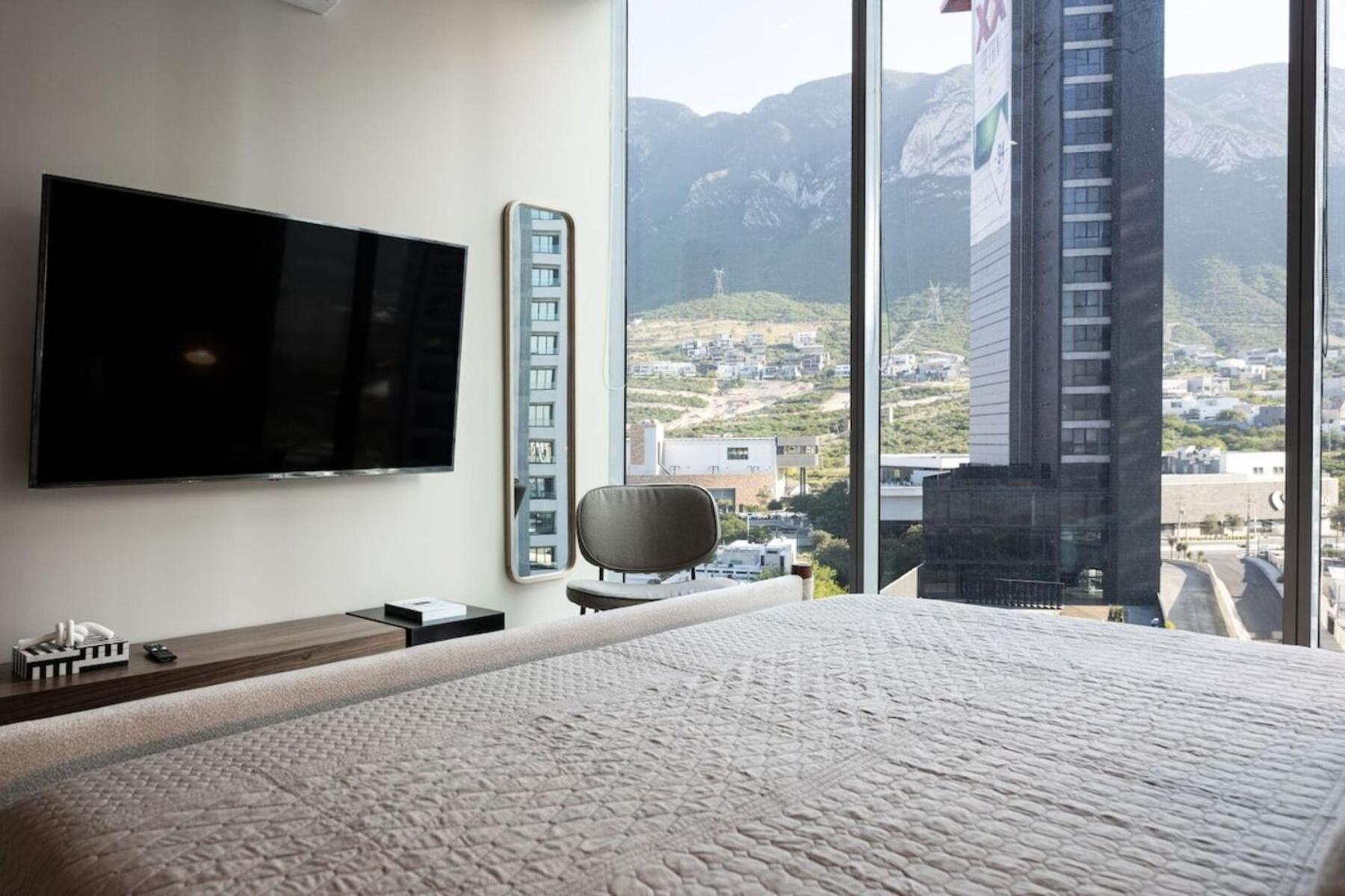 Apartamento Modern With Pool And Mountain Views Monterrey