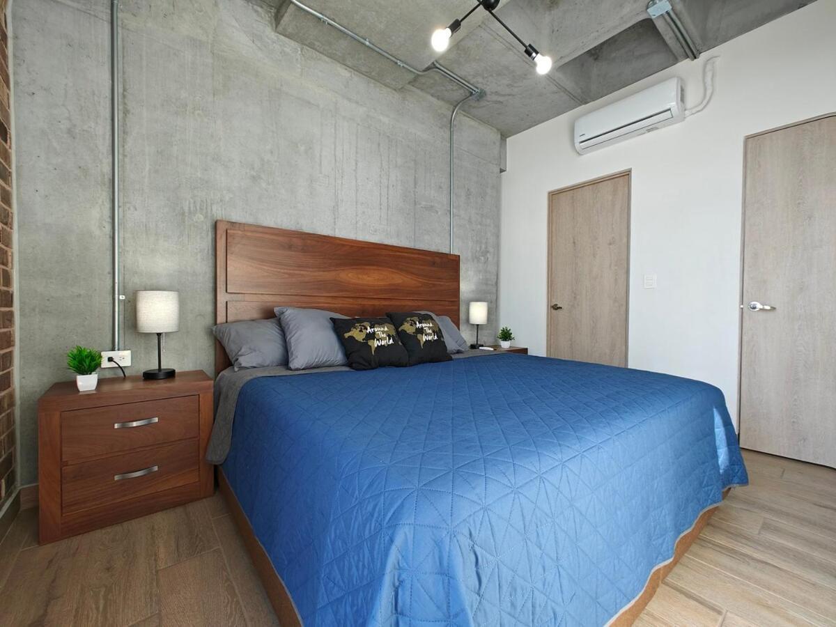 Apartamento Lux 2 Bedroom Apartment, Swimming Pool, Gym And Free Parking Spot In Downtown Monterrey