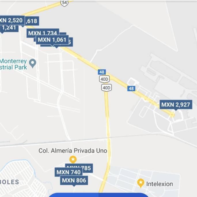 2km Aeropuerto #3 Entrada Independiente Monterrey